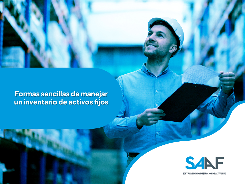 formas sencillas de manejar un inventario de activos fijos